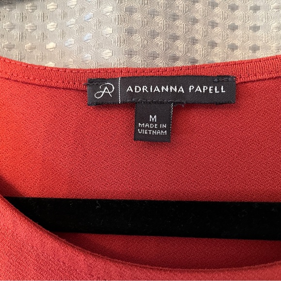 Adrianna Papel 3/4 Sleeve Top SZ M - Picture 3 of 5